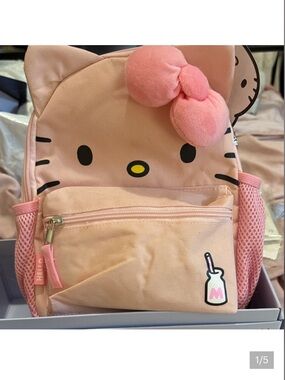 HELLO KITTY BACKPACK KIDS SMALL PINK & PEACH NIP